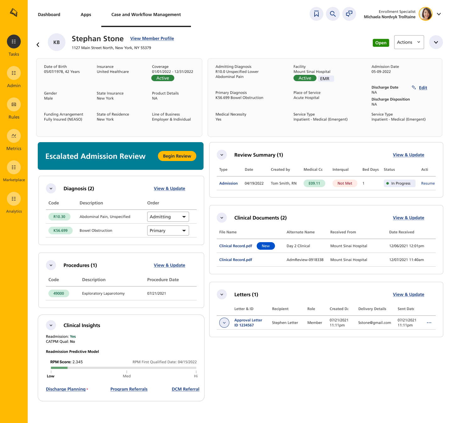UHG / Optum portal